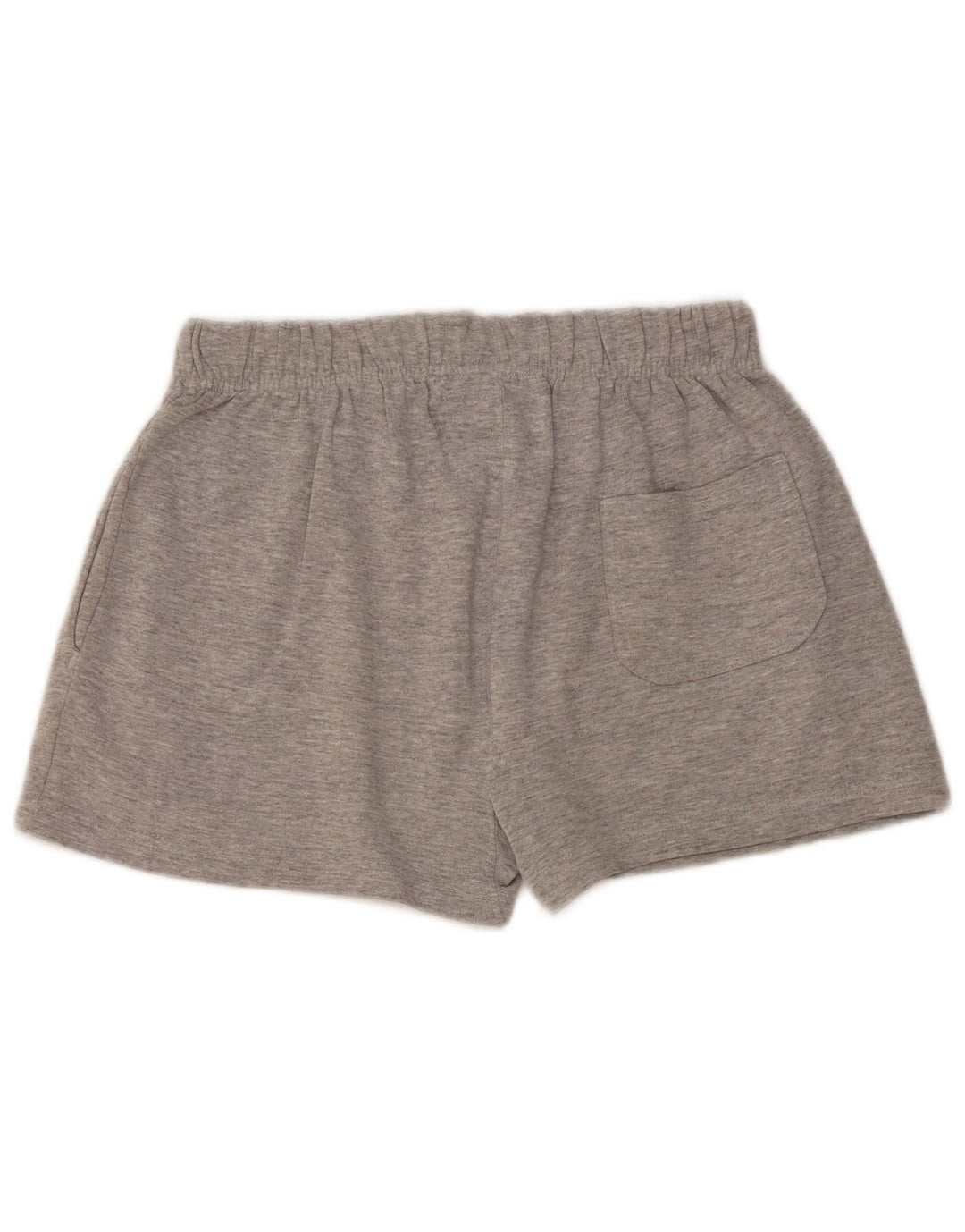 Champion Womens Sport Shorts UK 14 Medium Grey Cotton