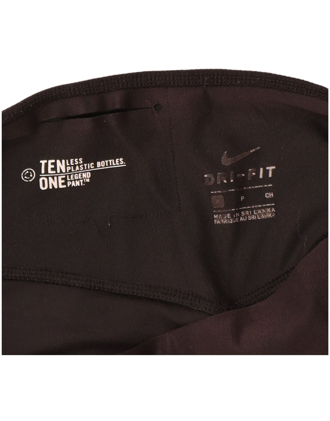 Nike Womens Dri Fit Leggings UK 10 Small  Black