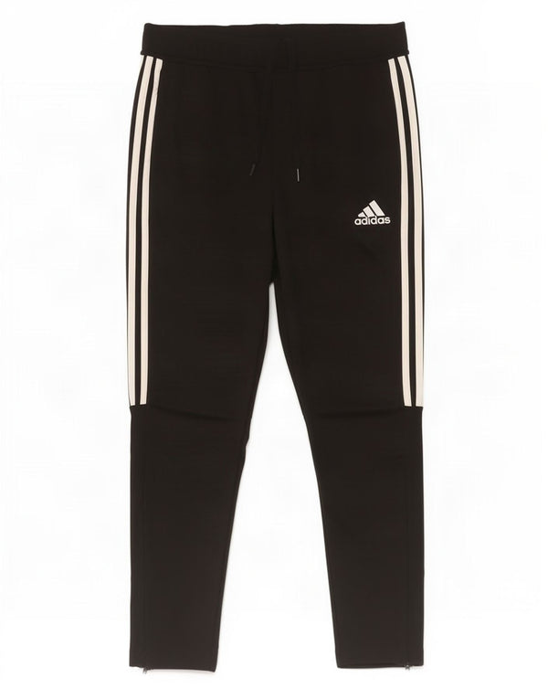 Adidas Mens Aeroready Tracksuit Trousers Large Black Polyester