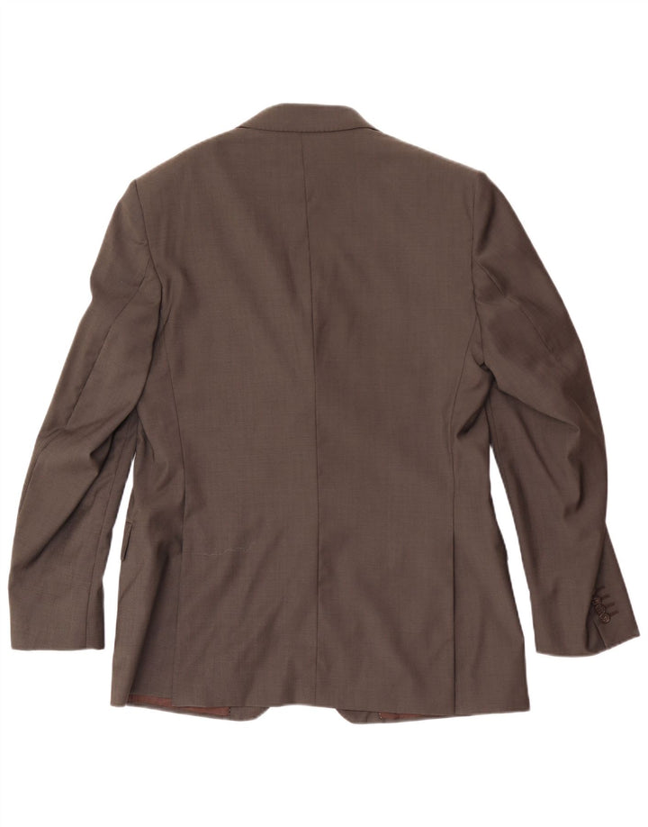 Pierre Cardin Mens Regular Fit 3 Button Blazer Jacket EU 48 Medium Grey
