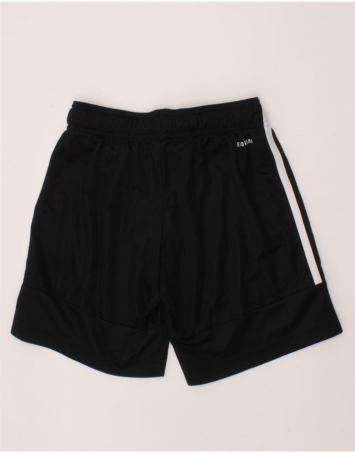 ADIDAS Boys Aeroready Sport Shorts 7-8 Years  Black Polyester Vintage Adidas and Second-Hand Adidas from Messina Hembry 