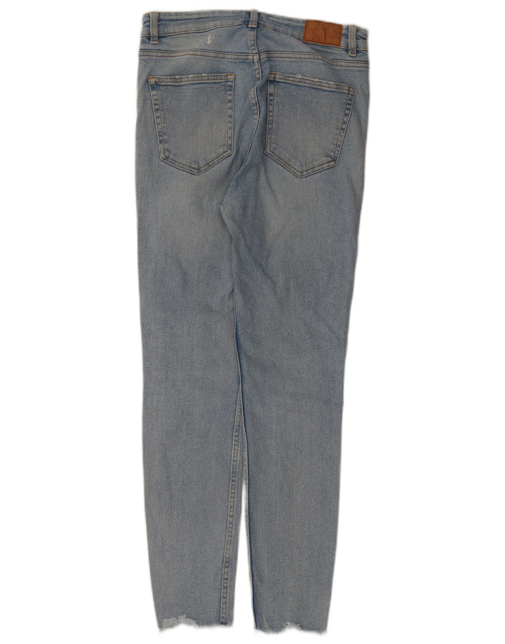 Zara Womens Distressed Skinny Jeans EU 40 Medium W30 L27 Blue