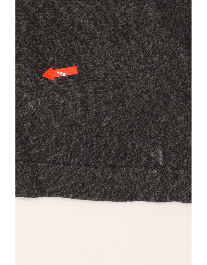 DOCKERS Mens Polo Neck Jumper Sweater Large Grey Cotton Vintage Dockers and Second-Hand Dockers from Messina Hembry 