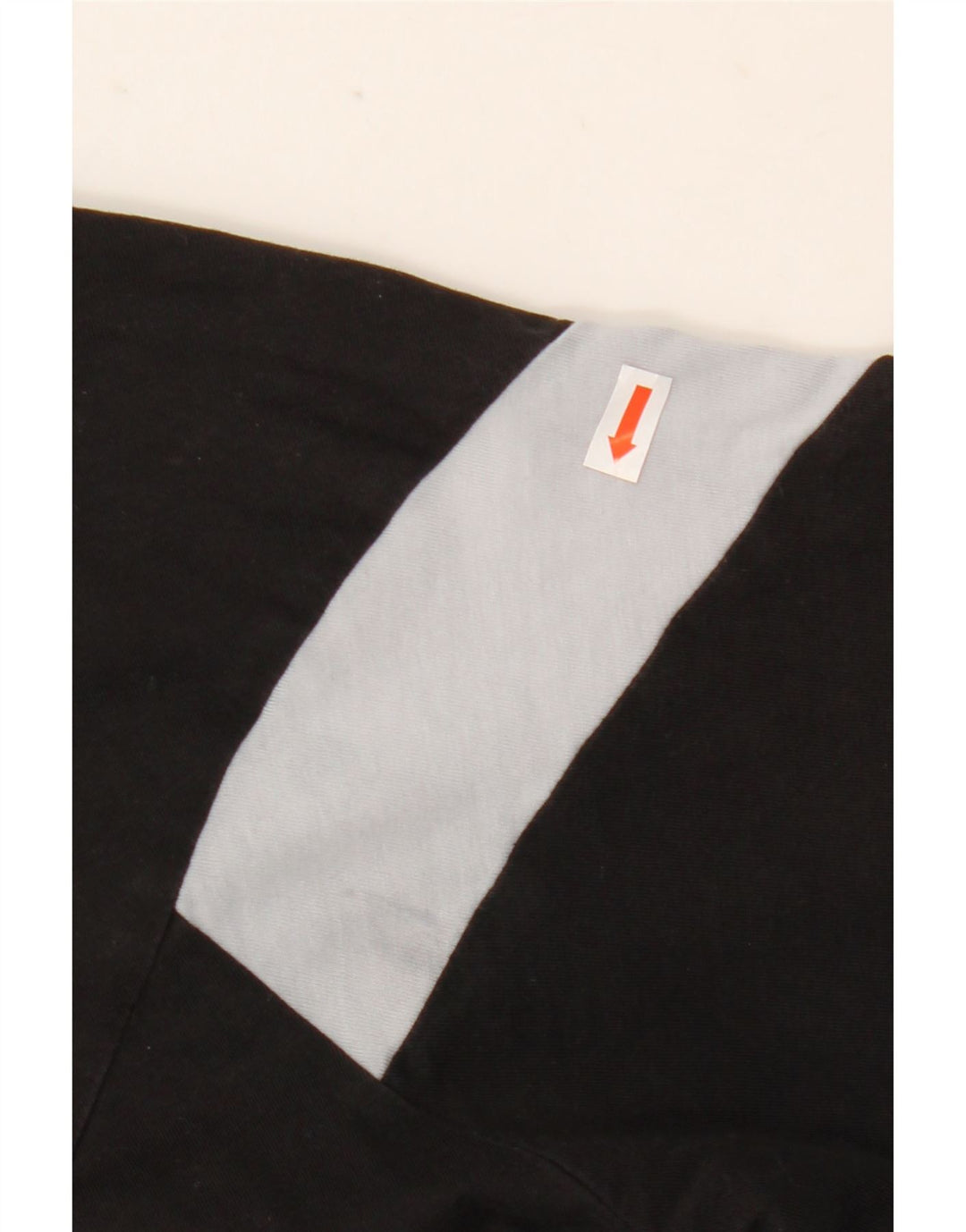 Puma Mens T-Shirt Top Large Black Colourblock Cotton