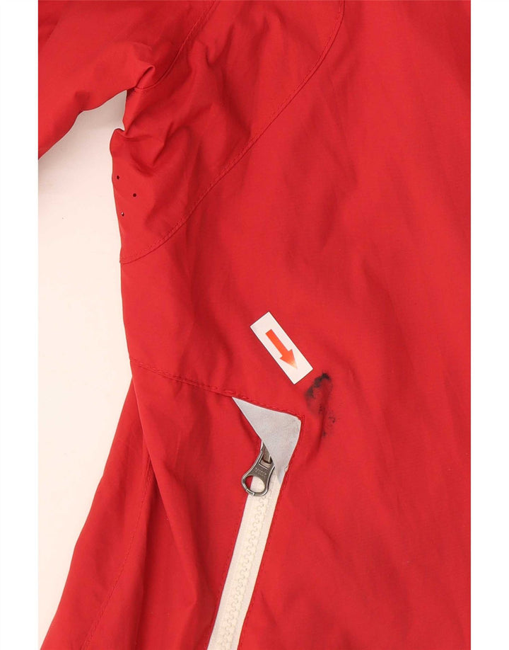 Slam Womens Rain Jacket UK 14 Medium Red Nylon