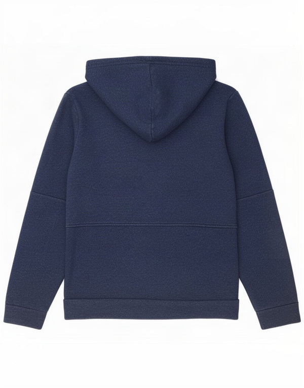 Adidas Mens Zip Hoodie Sweater Medium Navy Blue Cotton