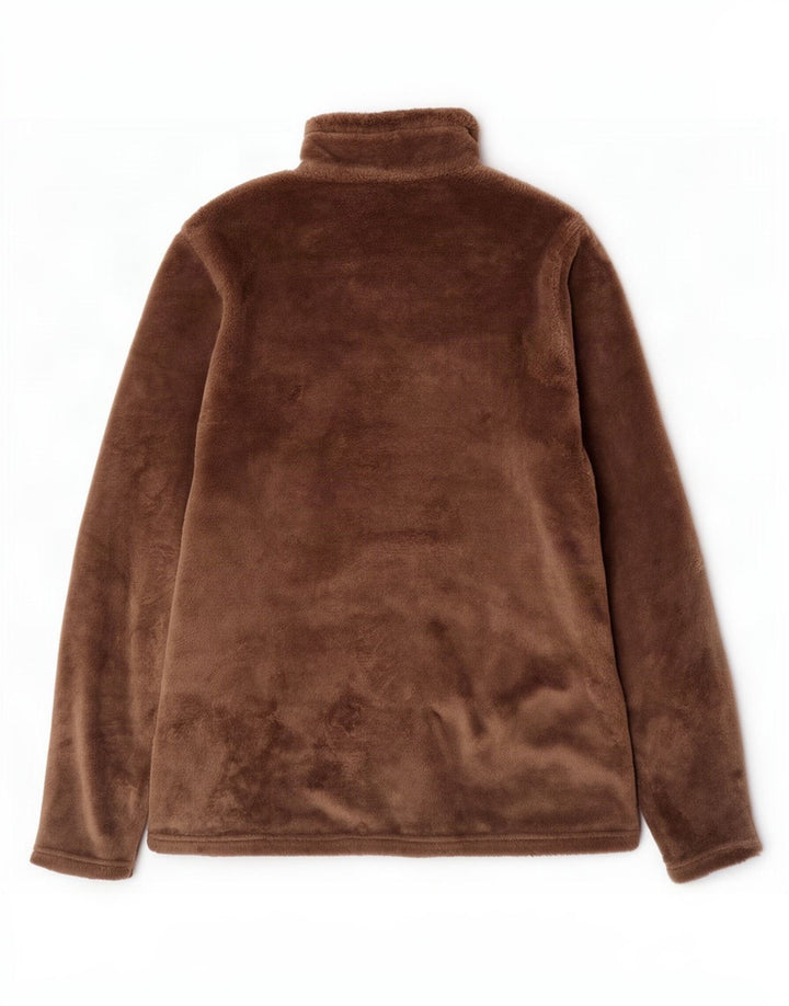 Brugi Womens Fleece Jacket UK 18 XL Brown Polyester