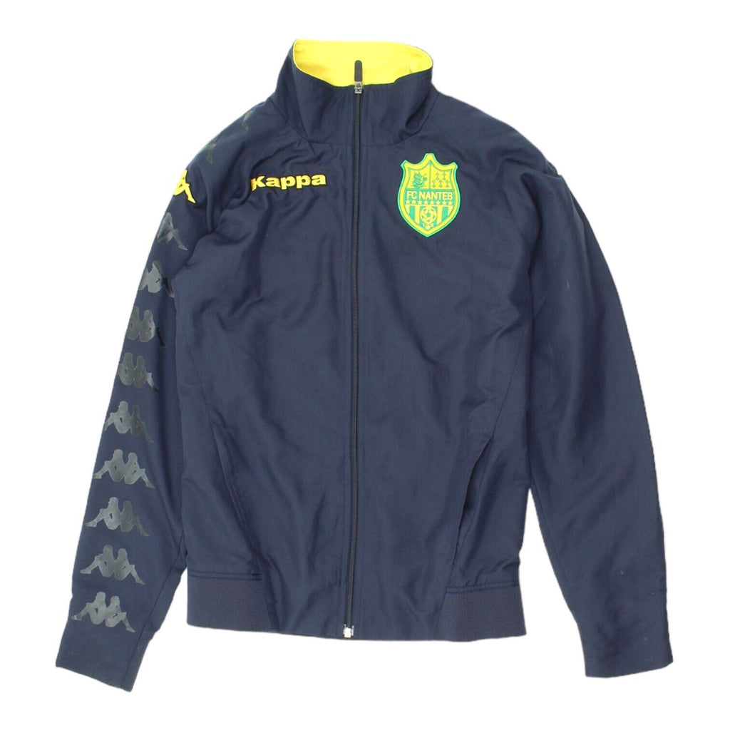 FC Nantes Kappa Mens Navy Training Jacket | Vintage Football Sportswear VTG | Vintage Messina Hembry | Thrift | Second-Hand Messina Hembry | Used Clothing | Messina Hembry 