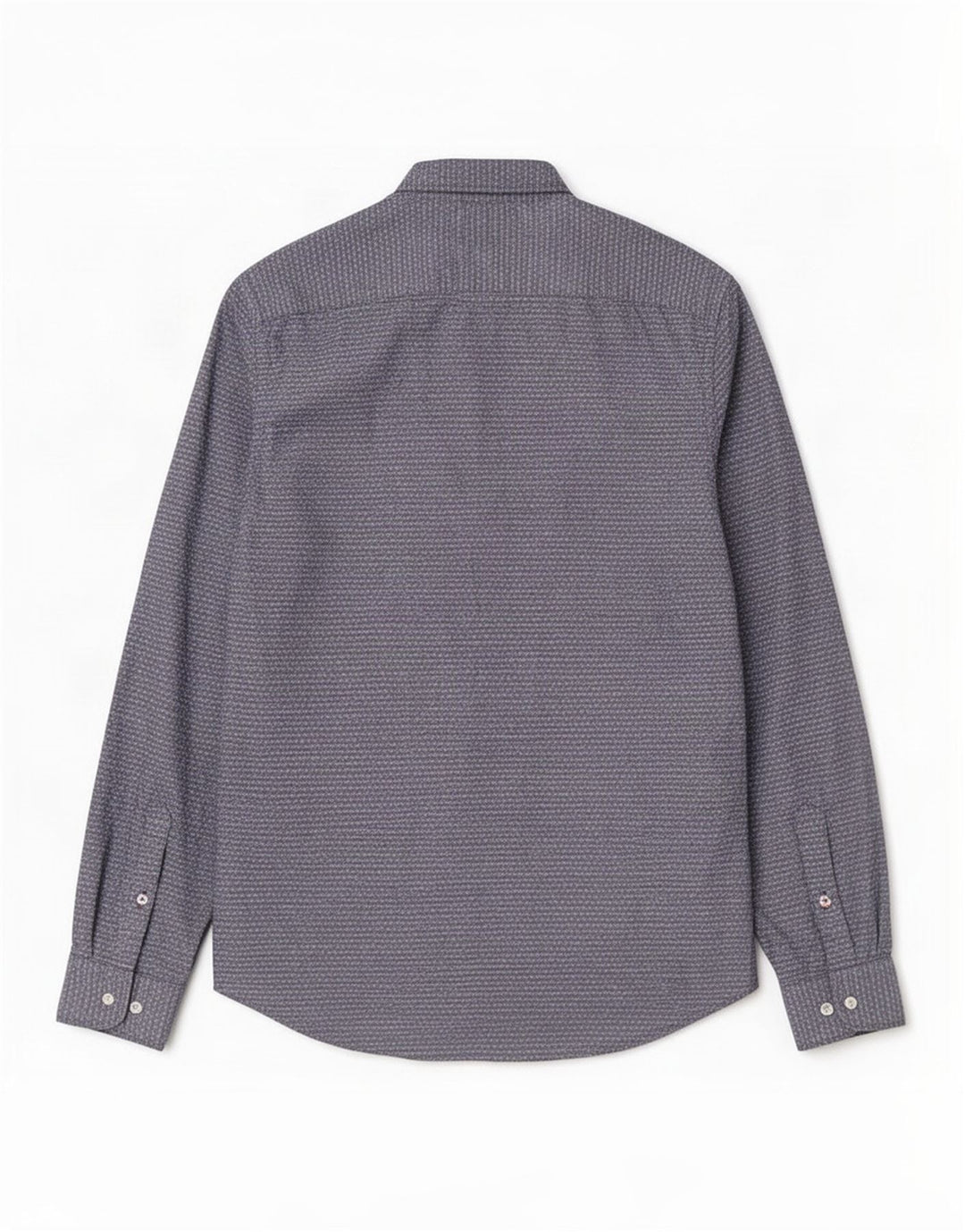 Tommy Hilfiger Mens Regular Fit Shirt Large Blue Spotted Cotton