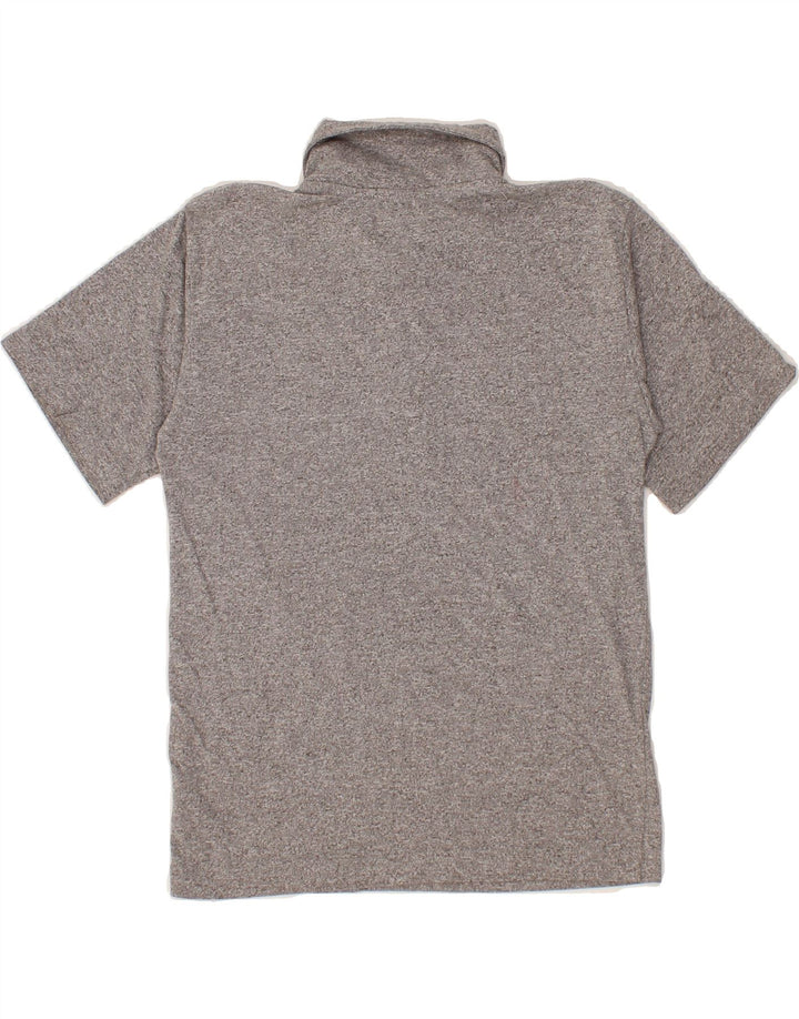 HURLEY Womens Polo Shirt UK 8 Small Grey Vintage Hurley and Second-Hand Hurley from Messina Hembry 