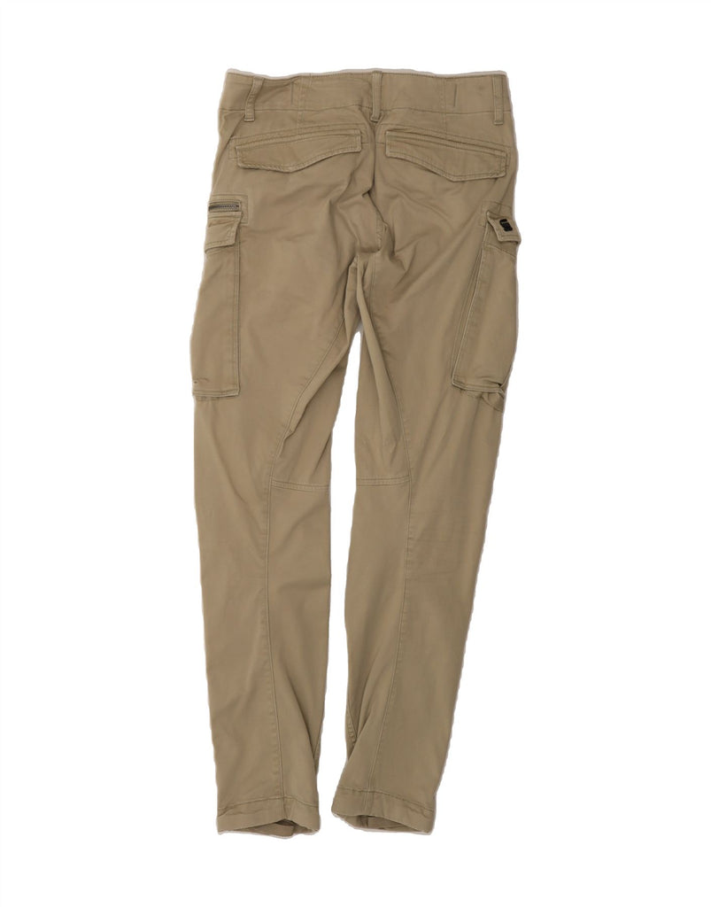 G-STAR Mens Slim Cargo Trousers W29 L34 Beige Vintage G-Star and Second-Hand G-Star from Messina Hembry 