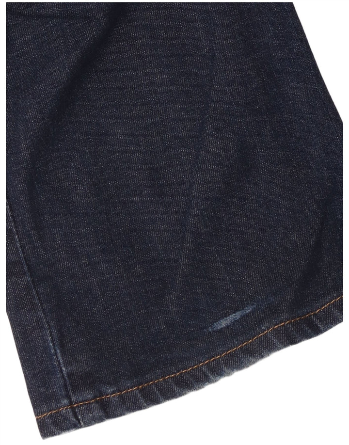 LEVI'S Womens 572 Bootcut Jeans W26 L32 Navy Blue Cotton