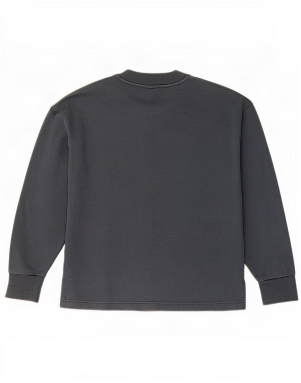 Puma Mens Graphic Sweatshirt Jumper XS Grey Cotton