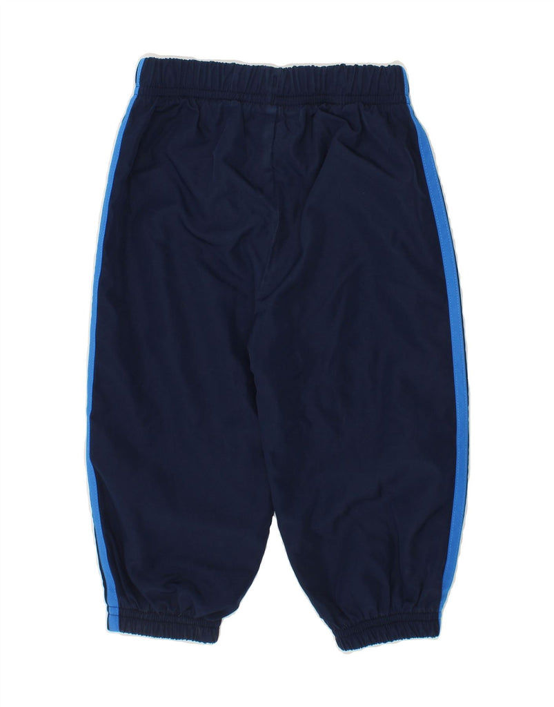 ADIDAS Baby Boys Joggers Tracksuit Trousers 9-12 Months Navy Blue Vintage Adidas and Second-Hand Adidas from Messina Hembry 