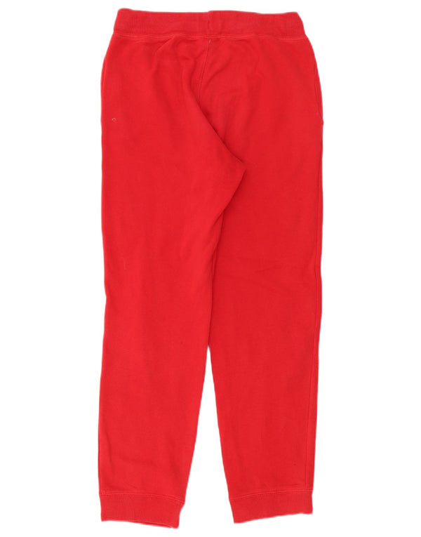 Gap Girls Graphic Tracksuit Trousers Joggers 12-13 Years XL Red Cotton