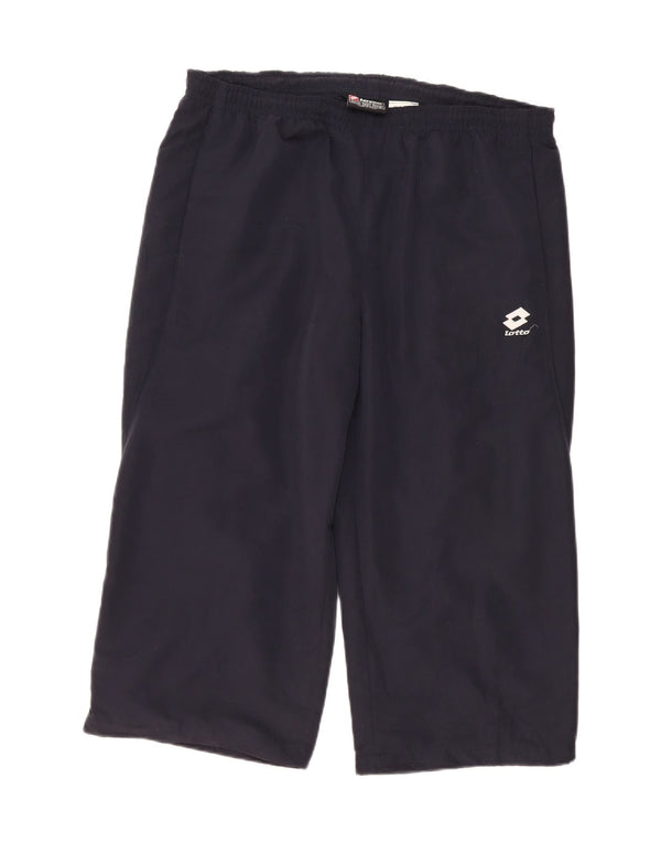 Lotto Mens Capri Tracksuit Trousers UK 46/48 3XL  Navy Blue Polyester