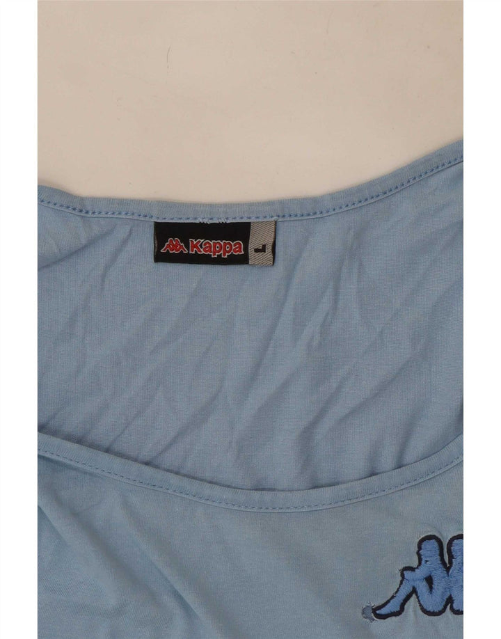 Kappa Mens Graphic Vest Top Large Blue Colourblock