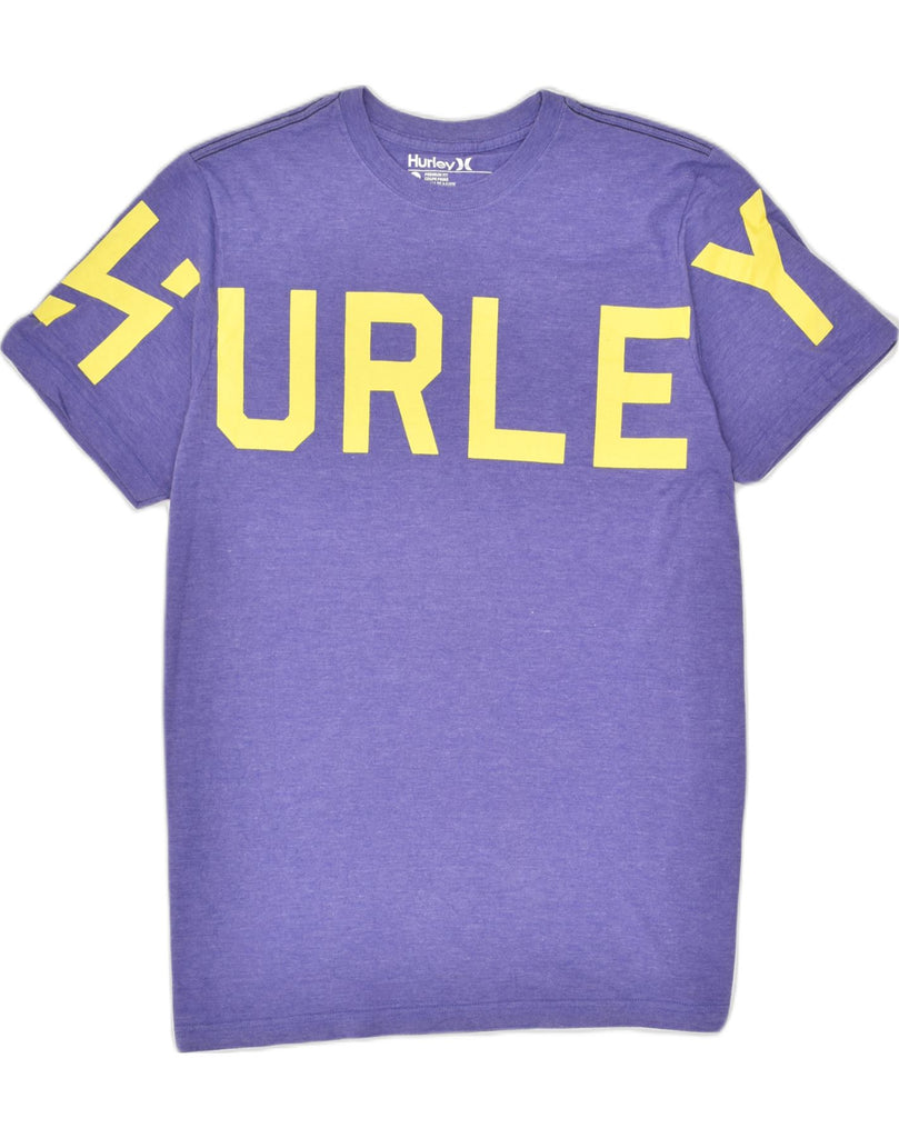 HURLEY Mens Premium Fit Graphic T-Shirt Top Large Purple Cotton | Vintage Hurley | Thrift | Second-Hand Hurley | Used Clothing | Messina Hembry 