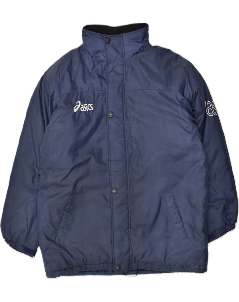 OASIS Mens Windbreaker Jacket UK 42 XL Navy Blue Polyester | Vintage Oasis | Thrift | Second-Hand Oasis | Used Clothing | Messina Hembry 