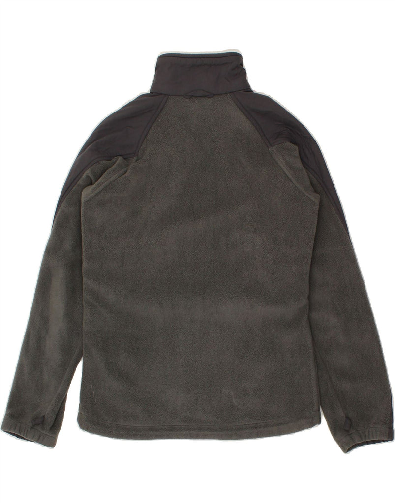 COLUMBIA Womens Fleece Jacket UK 6 XS Grey Colourblock Polyamide | Vintage Columbia | Thrift | Second-Hand Columbia | Used Clothing | Messina Hembry 