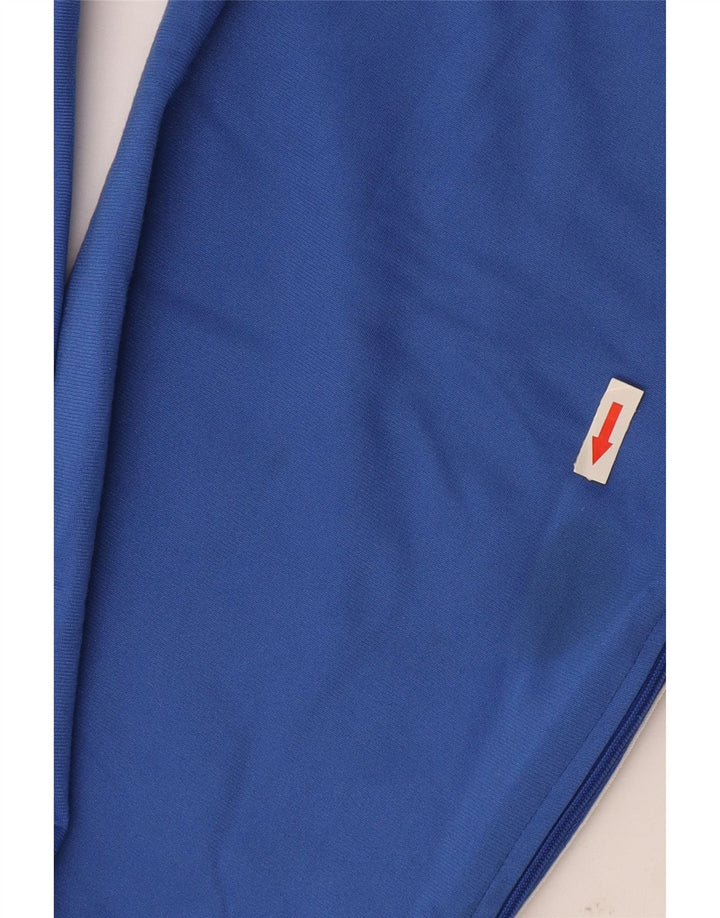 Adidas Mens Tracksuit Trousers Large Blue Polyester