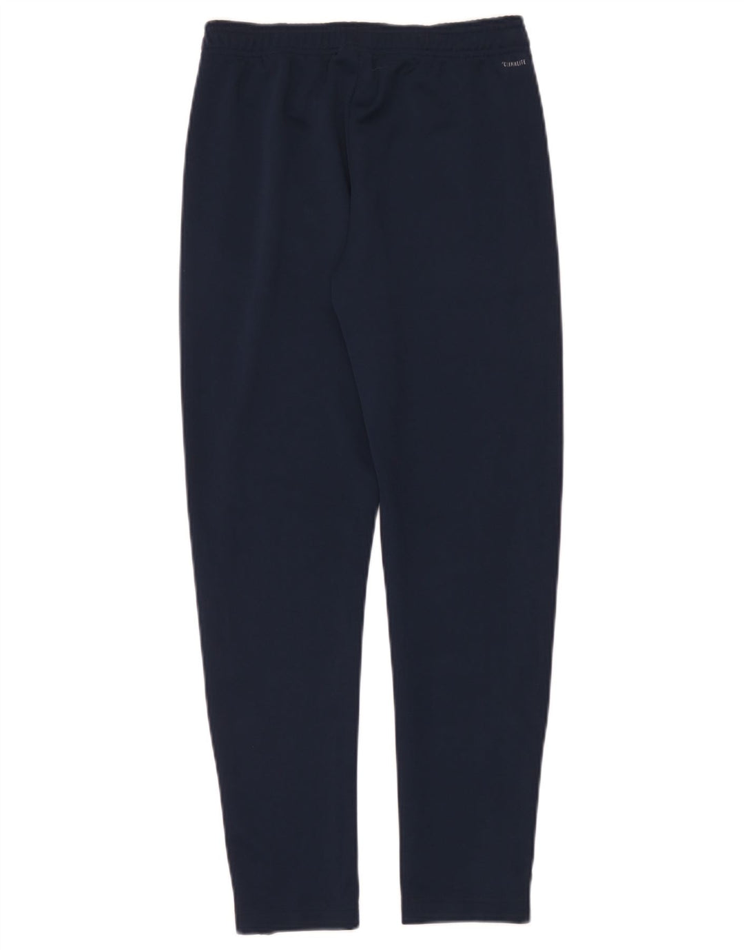 Adidas Boys Climalite Tracksuit Trousers 11-12 Years Navy Blue Polyester