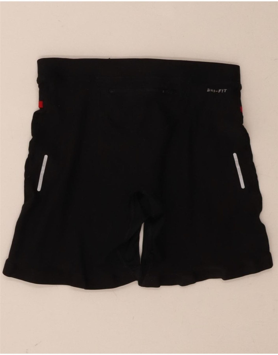 NIKE Womens Dri Fit Sport Shorts UK 12 Medium Black Polyester Vintage Nike and Second-Hand Nike from Messina Hembry 