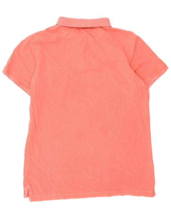 Superdry Mens Premium Polo Shirt 2XL Pink Cotton