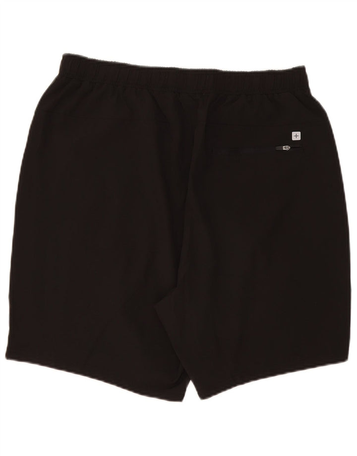 Mountain Warehouse Womens Sport Shorts UK 14 Large Black Polyester