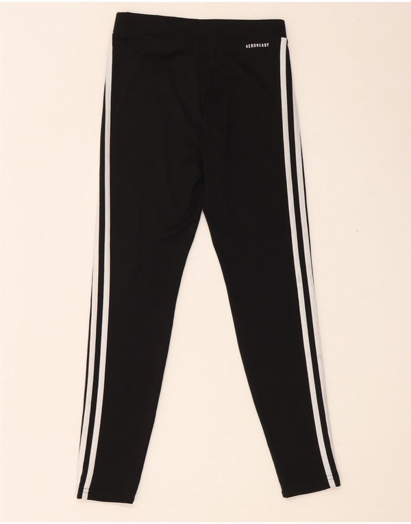 Adidas Girls Aeroready Leggings 11-12 Years Black