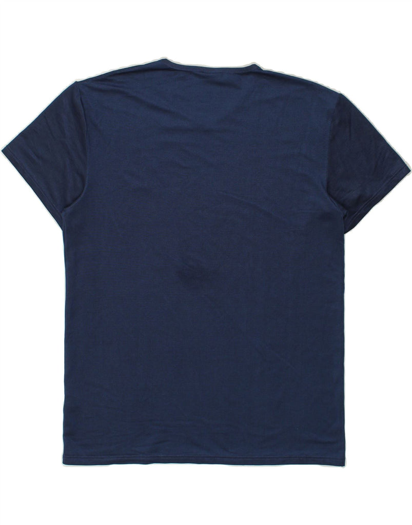FILA Mens T-Shirt Top XL Blue Cotton | Vintage Fila | Thrift | Second-Hand Fila | Used Clothing | Messina Hembry 