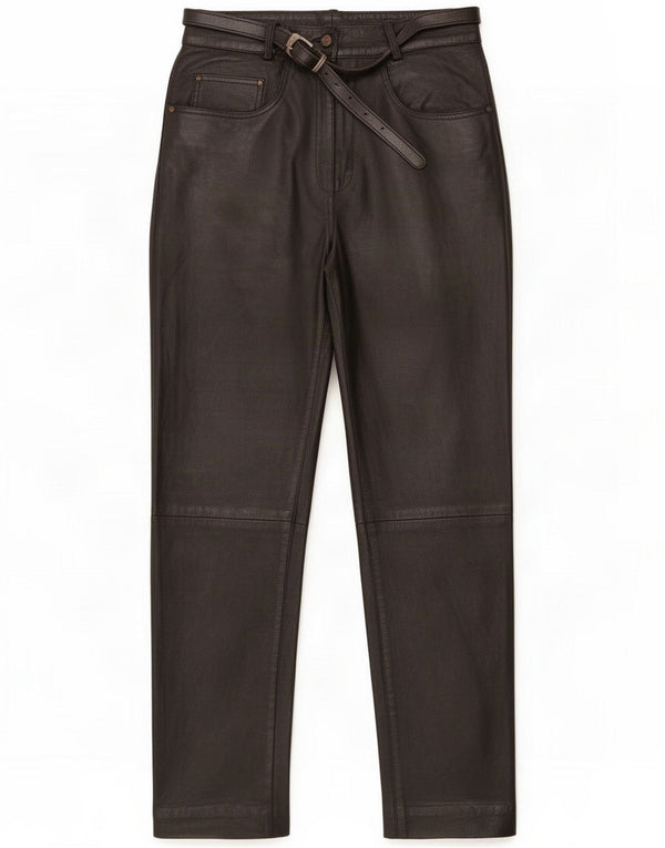 Modern Classics Womens High Waist Trousers UK 12 Medium W28 L29 Black