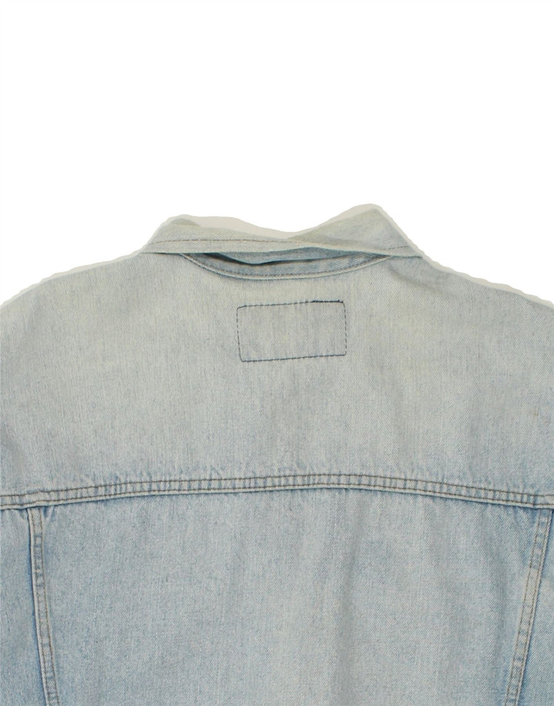 VINTAGE Mens Denim Jacket UK 42 XL Blue Cotton Vintage Vintage and Second-Hand Vintage from Messina Hembry 