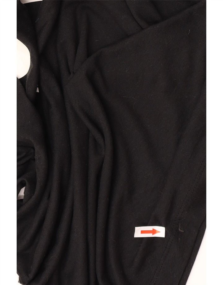 Nike Mens Dri Fit Graphic T-Shirt Top XL Black Polyester