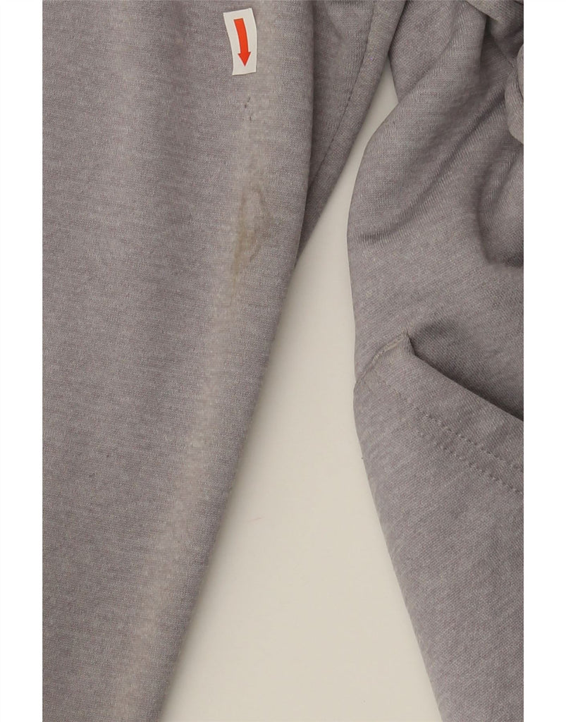 ADIDAS Mens Graphic Zip Hoodie Sweater Large Grey Polyester Vintage Adidas and Second-Hand Adidas from Messina Hembry 