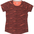 Puma Womens Abstract Pattern T-Shirt Top UK 12 Medium Multicoloured