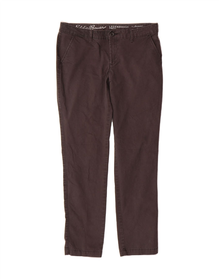EDDIE BAUER Womens Boyfriend Chino Trousers US 8 Medium W32 L29 Grey Vintage Eddie Bauer and Second-Hand Eddie Bauer from Messina Hembry 