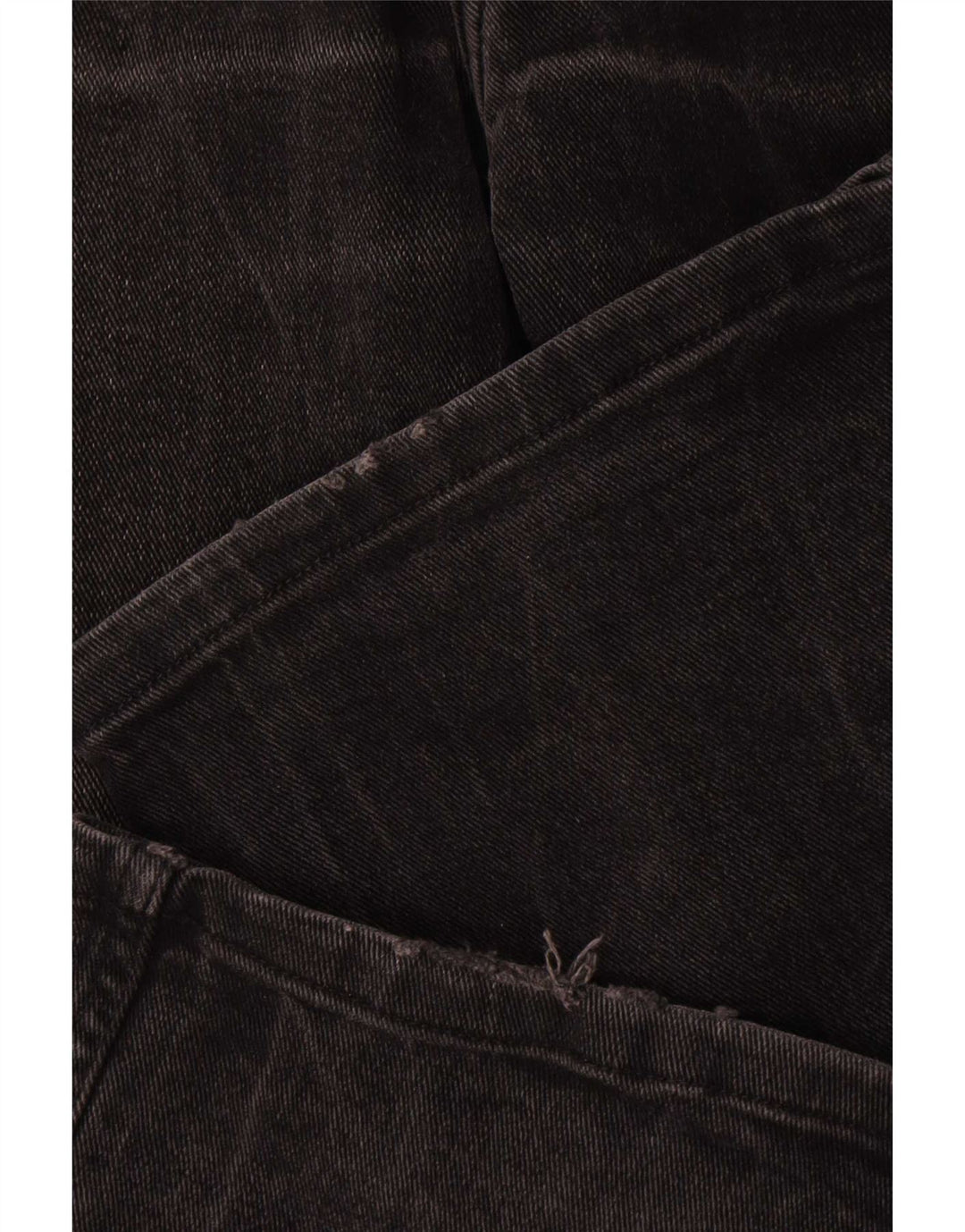 Wrangler Mens Texas Stretch Straight Jeans W38 L32 Black Cotton