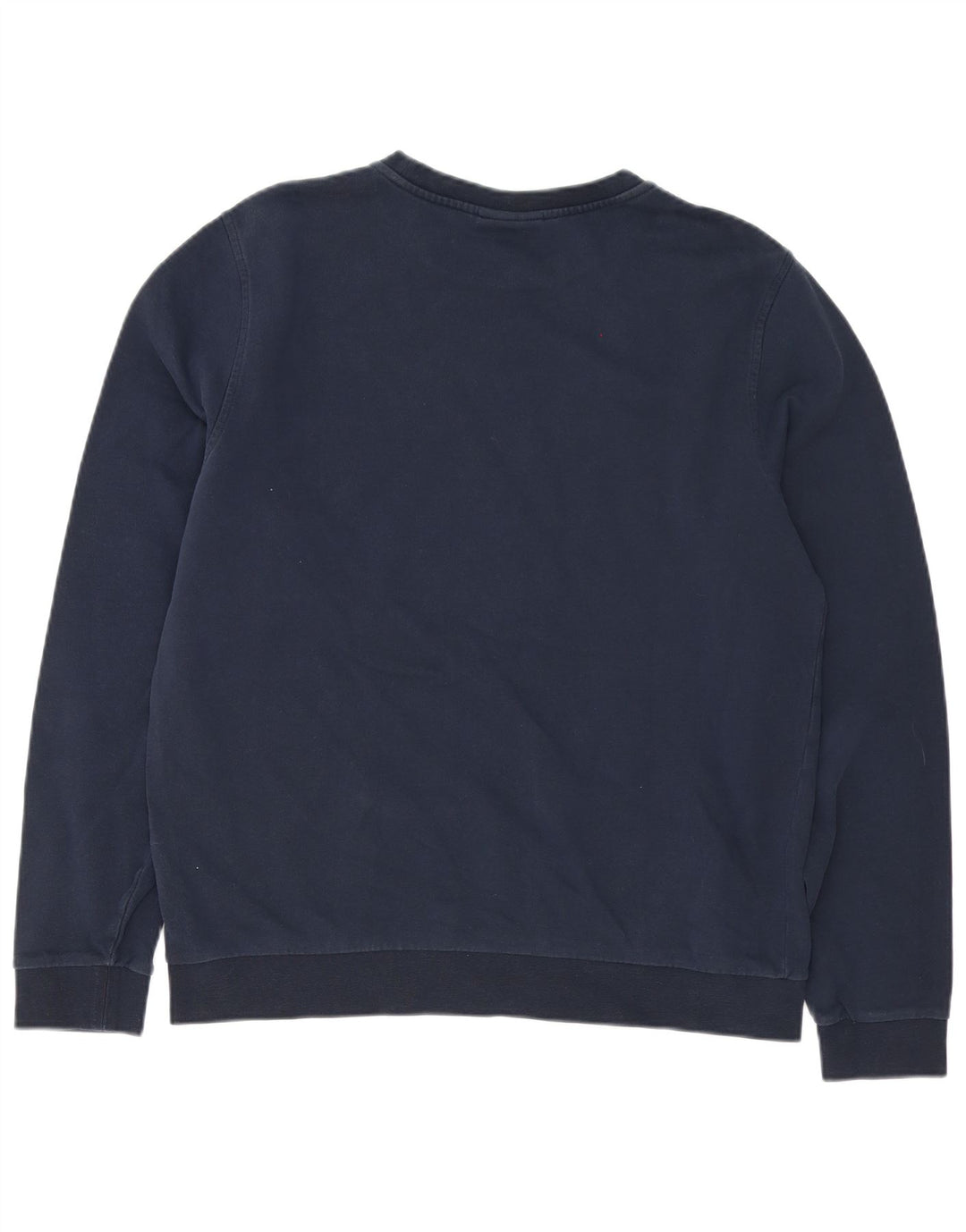 Calvin Klein Mens Graphic Sweatshirt Jumper XL Navy Blue Cotton