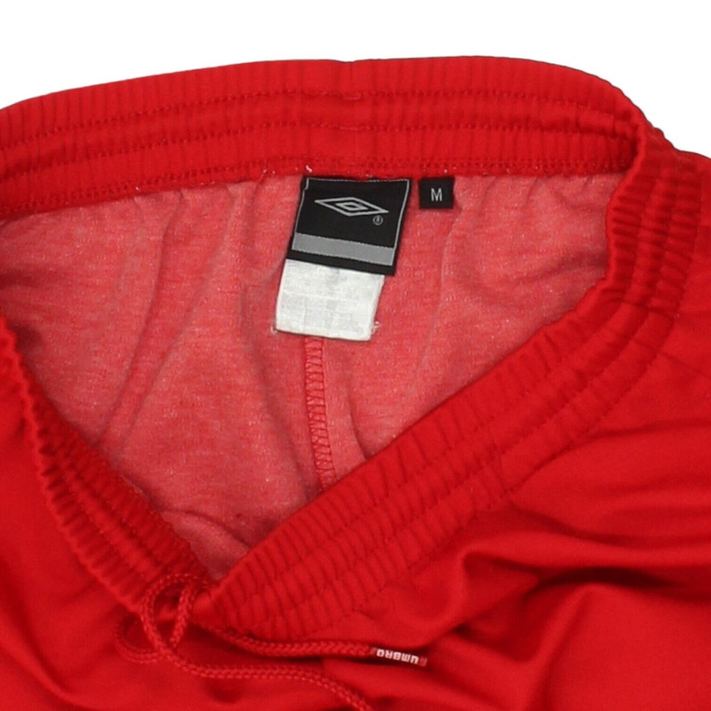 Umbro Mens Red Soft Shell Tracksuit Bottoms | Vintage Y2K Sportswear VTG | Vintage Messina Hembry | Thrift | Second-Hand Messina Hembry | Used Clothing | Messina Hembry 