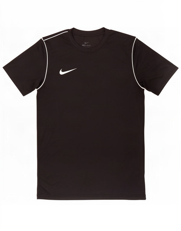 Nike Mens Dri Fit T-Shirt Top Medium Black Polyester