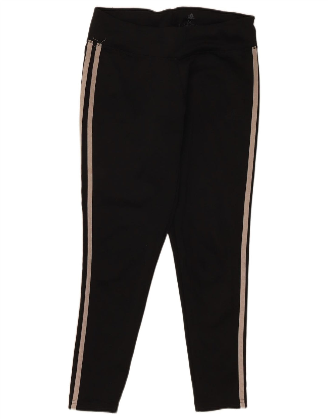 Adidas Womens Climalite Leggings UK 12/14 Medium Black Polyester