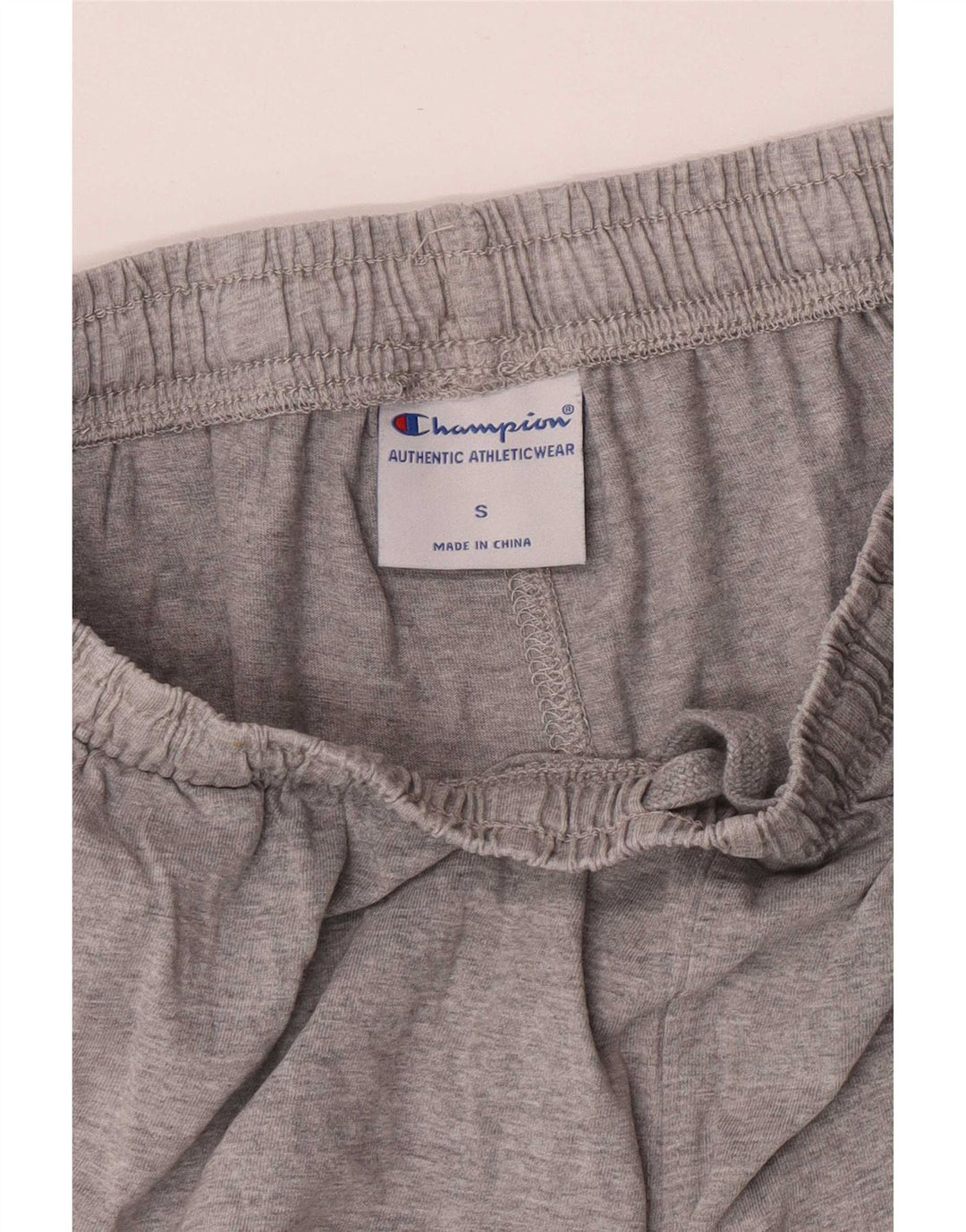 Champion Mens Graphic Regular Sport Shorts Small Grey Cotton