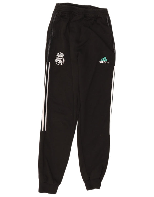 Adidas Mens Real Madrid Graphic Tracksuit Trousers Joggers XL Black