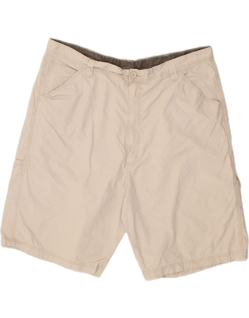 WRANGLER Mens Cargo Shorts W42 2XL Beige Cotton | Vintage Wrangler | Thrift | Second-Hand Wrangler | Used Clothing | Messina Hembry 