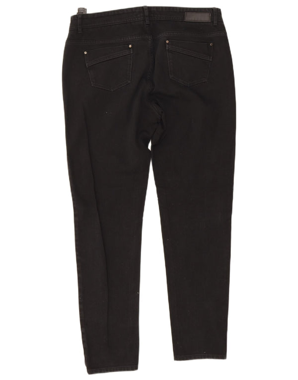 Marks & Spencer Womens Autograph Skinny Jeans UK 14 Large W32 L28 Black