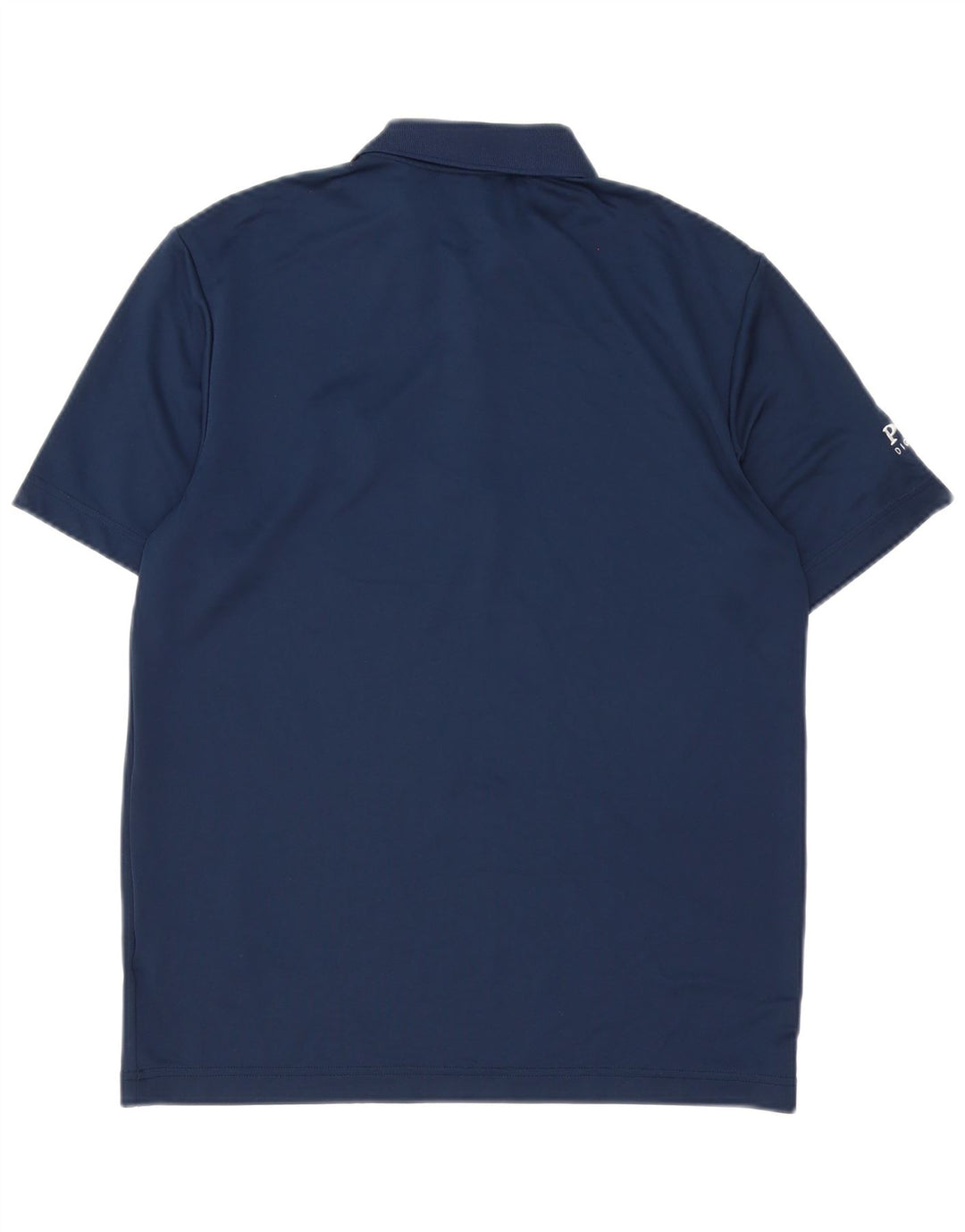 Adidas Mens Polo Shirt Small Navy Blue Polyester
