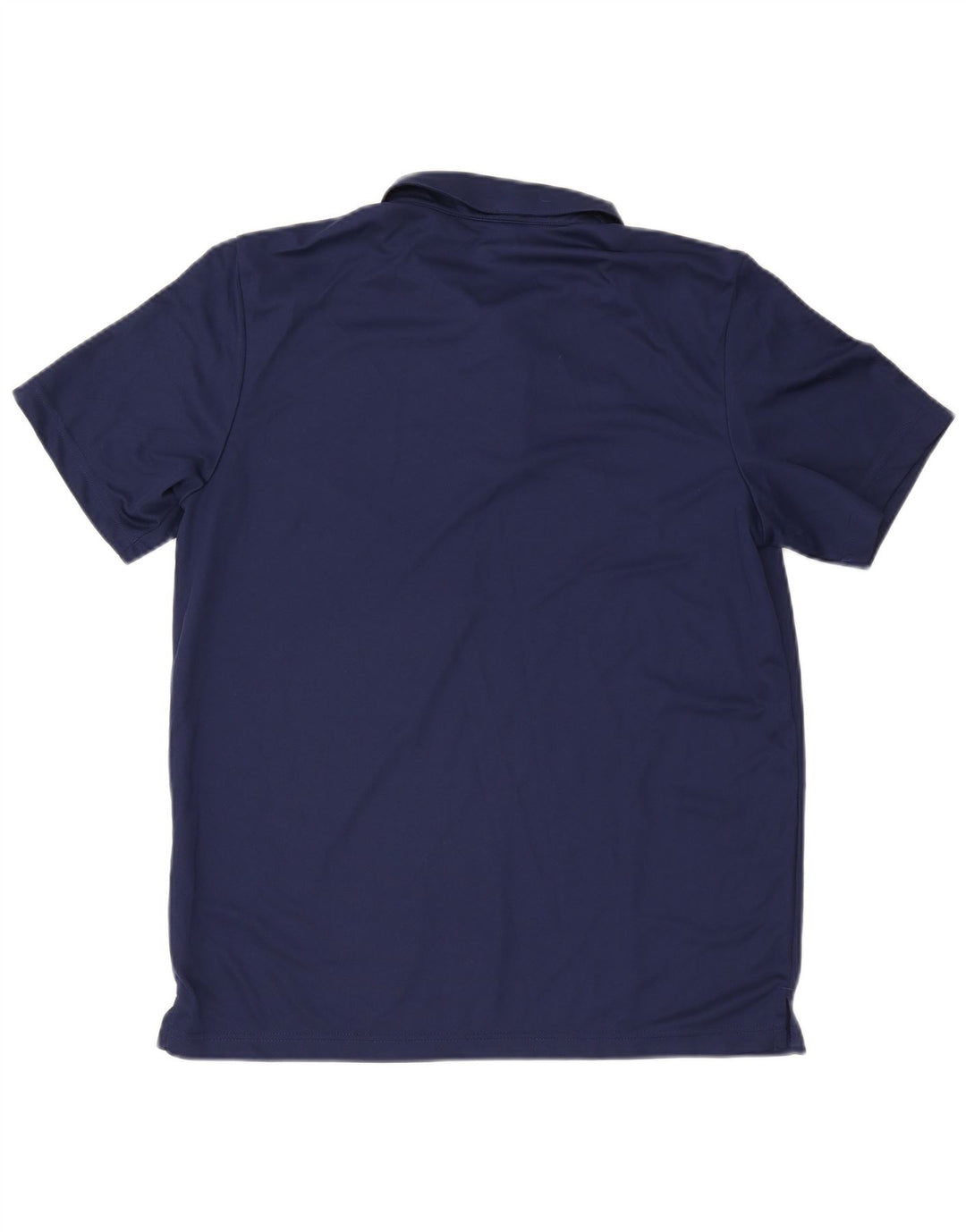 Adidas Mens Climalite Polo Shirt Large Navy Blue Polyester