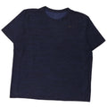 Nike Mens Dri Fit T-Shirt Top 2XL Navy Blue Flecked Polyester