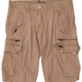 Scotch & Soda Mens Cargo Shorts W32 Medium  Beige Cotton